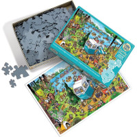 COBBLE HILL Rodinné puzzle Volanie divočiny 350 dielikov