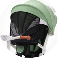 CHIPOLINO Trojkolka so strieškou Futuro 2v1 Green
