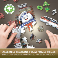 WREBBIT 3D puzzle Ghostbusters: Požiarna zbrojnica krotiteľov duchov 500 dielikov