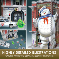 WREBBIT 3D puzzle Ghostbusters: Požiarna zbrojnica krotiteľov duchov 500 dielikov