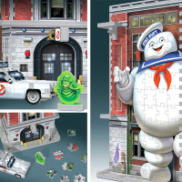 WREBBIT 3D puzzle Ghostbusters: Požiarna zbrojnica krotiteľov duchov 500 dielikov