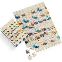 Galison Puzzle Letecké zábery pláží 3×120 dielikov