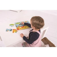 Bigjigs Toys Drevené puzzle morský svet