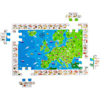 Bigjigs Toys Puzzle Európske pamiatky