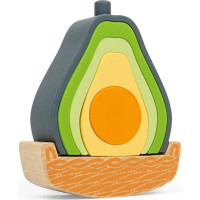 Bigjigs Toys Balančná hra Avokádo