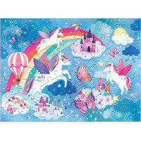Mudpuppy Puzzle Sny jednorožcov s vôňou 60 dielikov