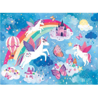 Mudpuppy Puzzle Sny jednorožcov s vôňou 60 dielikov