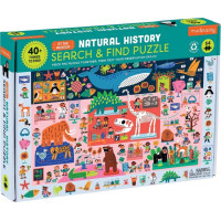 Mudpuppy Puzzle skladaj a hľadaj "Prírodovedné múzeum" 64 dielov