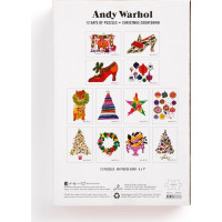 Galison Puzzle 12 vianočných dní Andy Warhol 12x80 dielikov