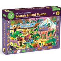 Mudpuppy Puzzle skladaj a hľadaj Príroda 64 dielov