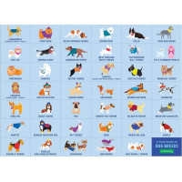 Mudpuppy Puzzle skladaj a hľadaj "Psí deň" 64 dielov