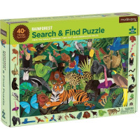 Mudpuppy Puzzle Hľadanie v dažďovom pralese
