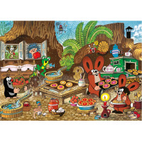 Dino Puzzle Krtko v kuchyni 100 XL