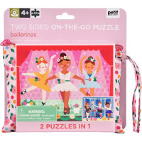 Petit Collage Obojstranné puzzle 2v1 baletky