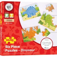 Bigjigs Toys Puzzle 3v1 dinosaury