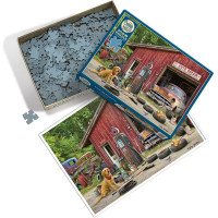 COBBLE HILL Puzzle Autoopravovňa 500 dielikov
