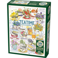 COBBLE HILL Puzzle Čas na čaj 1000 dielikov