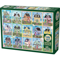 COBBLE HILL Puzzle Domčeky pri mori 1000 dielikov