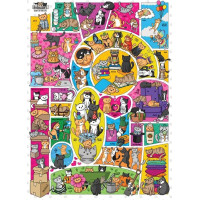 COBBLE HILL Puzzle Doodlecats 1000 dielikov