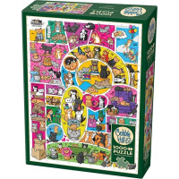 COBBLE HILL Puzzle Doodlecats 1000 dielikov