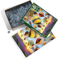 COBBLE HILL Puzzle Teplovzdušné balóny 1000 dielikov