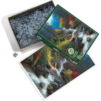 COBBLE HILL Puzzle Horská kaskáda 1000 dielikov