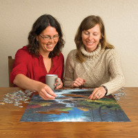 COBBLE HILL Puzzle Horská kaskáda 1000 dielikov