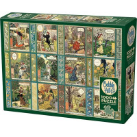 COBBLE HILL Puzzle Jardiniere: Záhradnícky kalendár 1000 dielikov