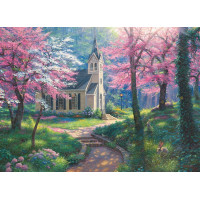 COBBLE HILL Puzzle Jarné objatie 500 dielikov