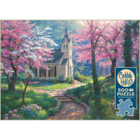 COBBLE HILL Puzzle Jarné objatie 500 dielikov