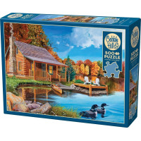 COBBLE HILL Puzzle Jazero potáplic 500 dielikov