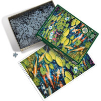 COBBLE HILL Puzzle Jazierko s koi kaprmi 1000 dielikov