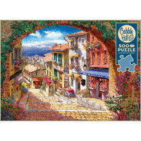 COBBLE HILL Puzzle Klenutý priechod do Cagne 500 dielikov