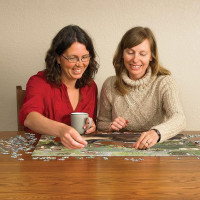 COBBLE HILL Puzzle Mačka a terária 1000 dielikov