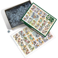COBBLE HILL Puzzle Kolesá 1000 dielikov