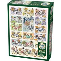 COBBLE HILL Puzzle Kolesá 1000 dielikov