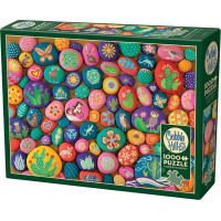 COBBLE HILL Puzzle Maľované kamene juhozápadu 1000 dielikov