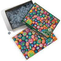COBBLE HILL Puzzle Maľované kamene juhozápadu 1000 dielikov