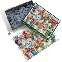COBBLE HILL Puzzle Mnoho kvetov 1000 dielikov