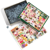 COBBLE HILL Puzzle Mrazené dobroty 1000 dielikov