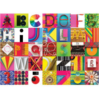 COBBLE HILL Puzzle Nájdená abeceda 1000 dielikov