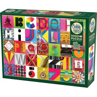COBBLE HILL Puzzle Nájdená abeceda 1000 dielikov