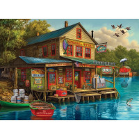 COBBLE HILL Puzzle Obchod Bob&#39;s Beer & Bait 1000 dielikov