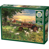 COBBLE HILL Puzzle Pole pri východe slnka 1000 dielikov