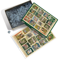 COBBLE HILL Puzzle Príroda v knihách 1000 dielikov
