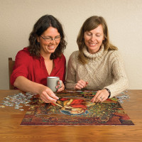 COBBLE HILL Puzzle Prítomnosť Vianoc 1000 dielikov