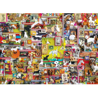 COBBLE HILL Puzzle Psie mesto 1000 dielikov