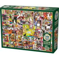COBBLE HILL Puzzle Psie mesto 1000 dielikov