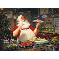 COBBLE HILL Puzzle Santa maľujúce autíčka 1000 dielikov