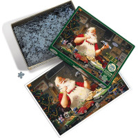COBBLE HILL Puzzle Santa maľujúce autíčka 1000 dielikov